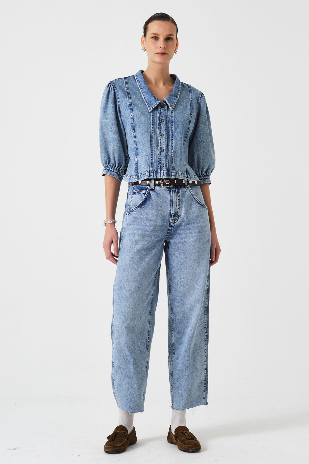Seventy & Mochi Talia Newport Blouse