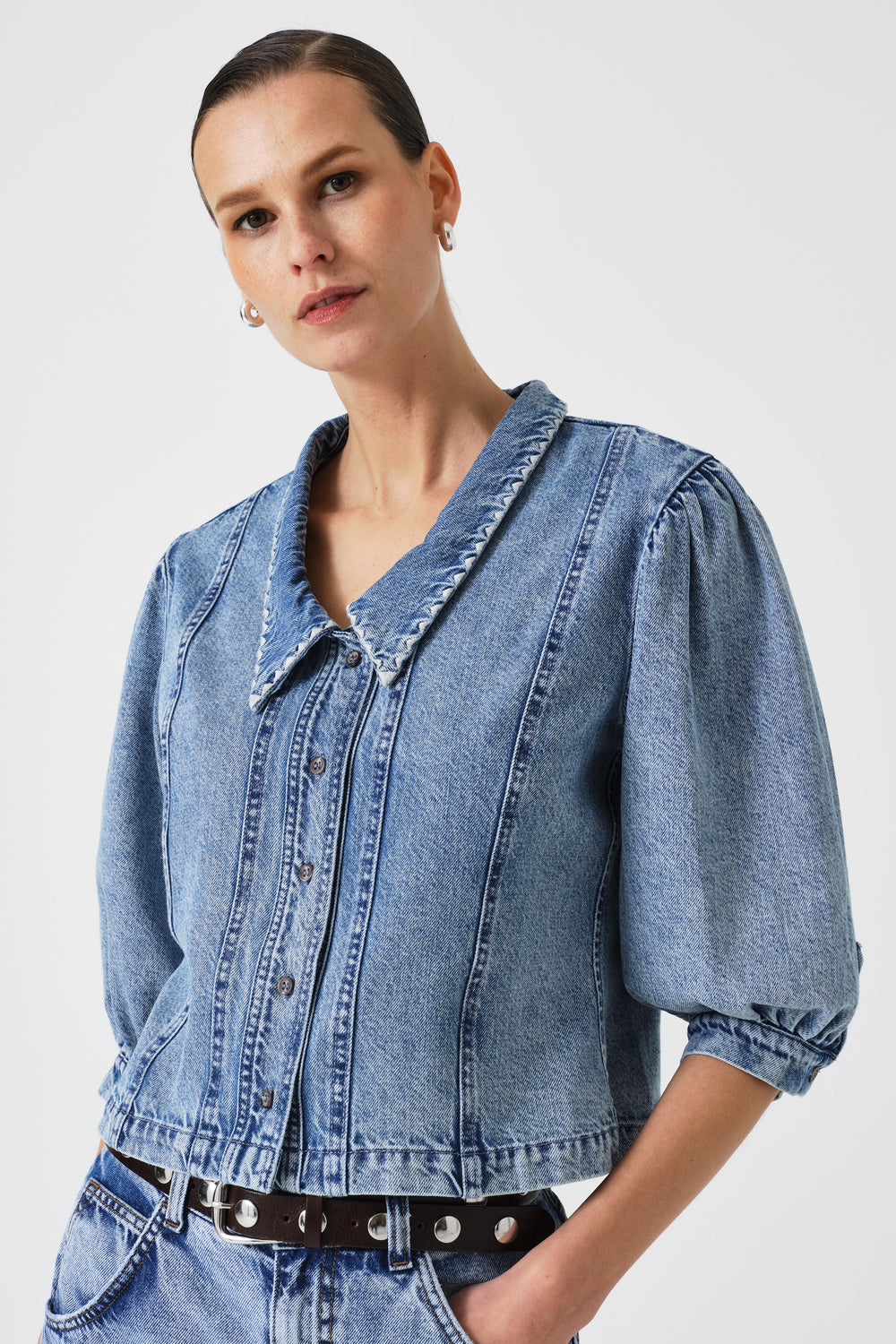 Seventy & Mochi Talia Newport Blouse