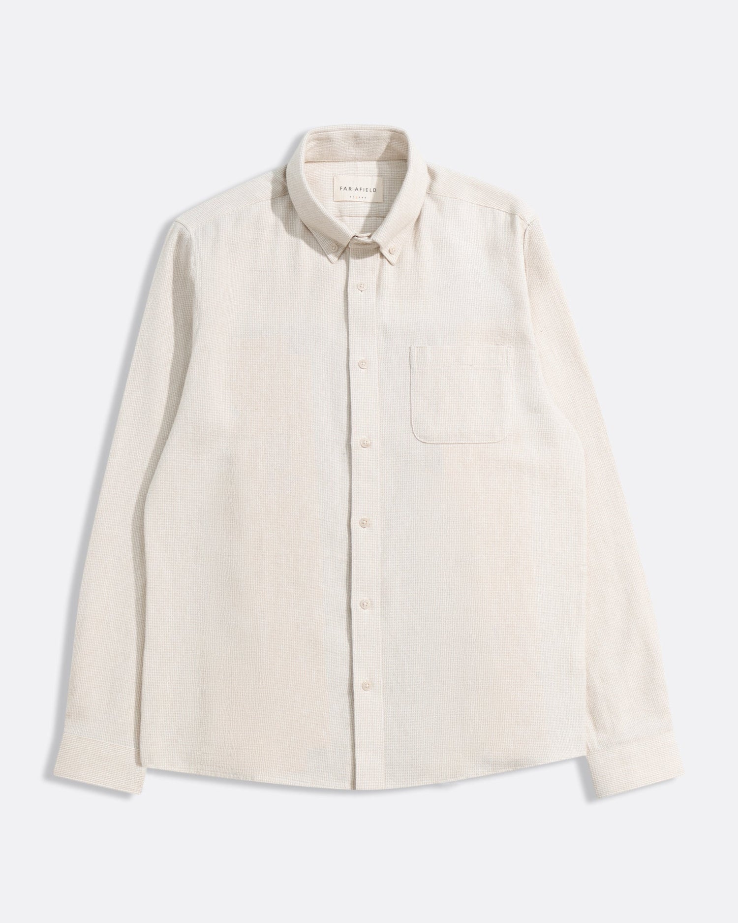 Far Afield Mod Button Down Stone Shirt
