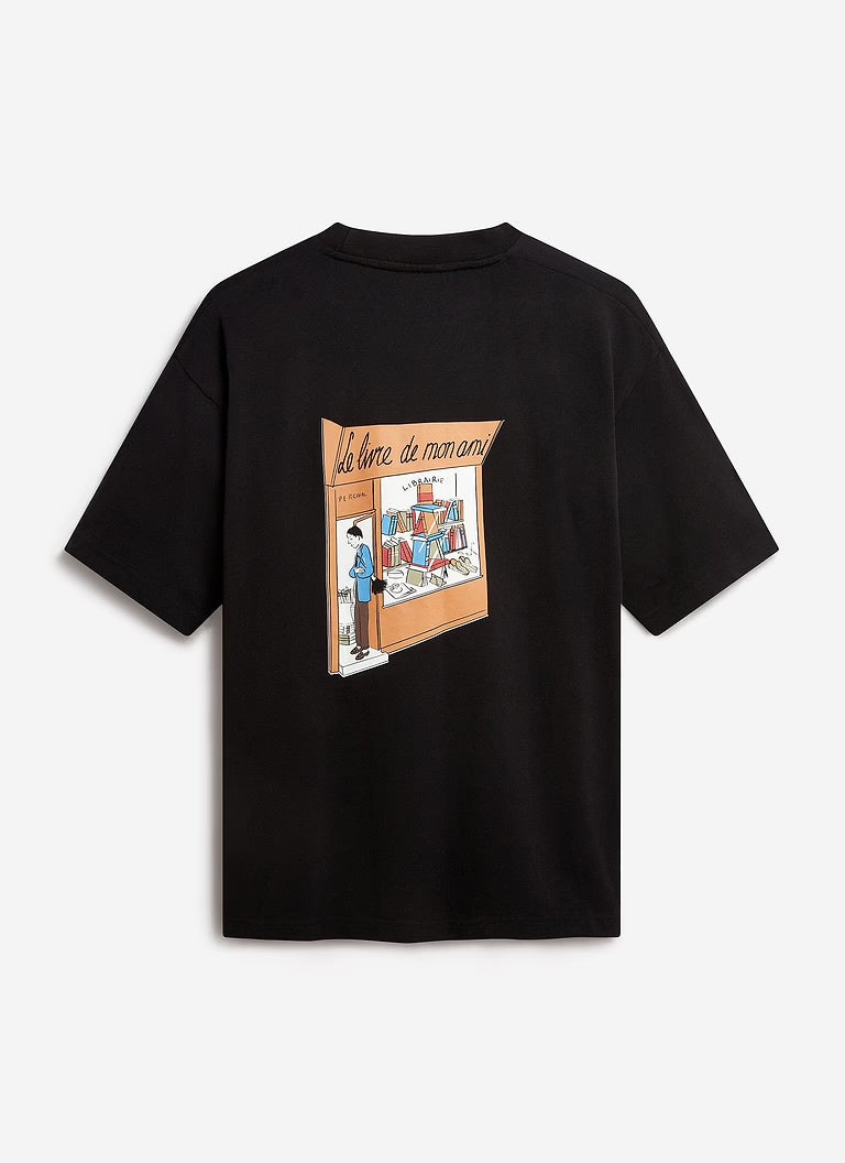 Percival Le Livre Black T-shirt