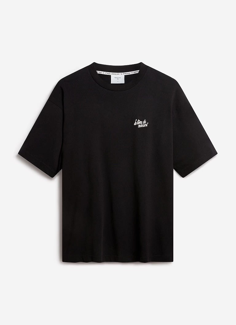 Percival Le Livre Black T-shirt