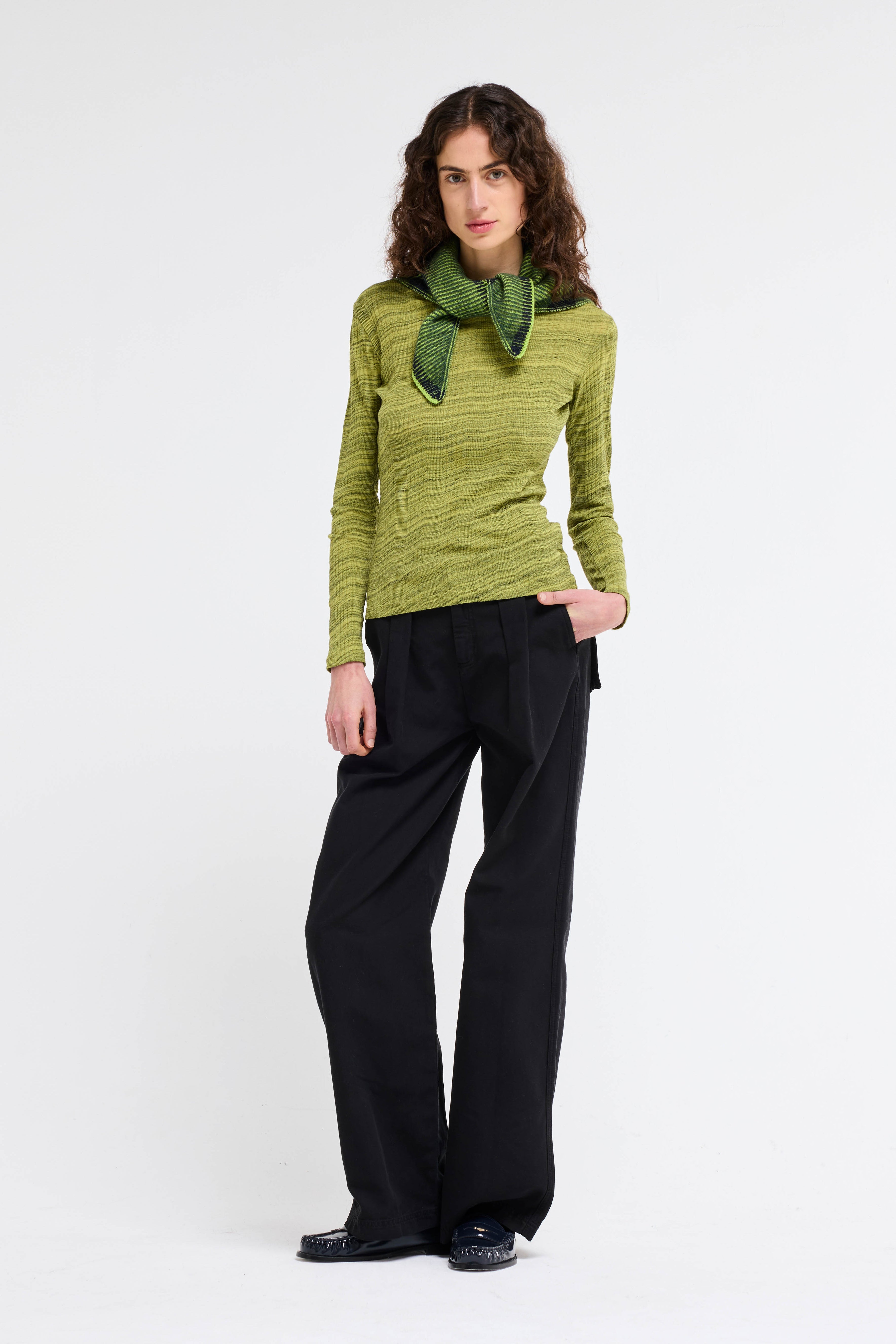 Our Sister Lee Khaki Top