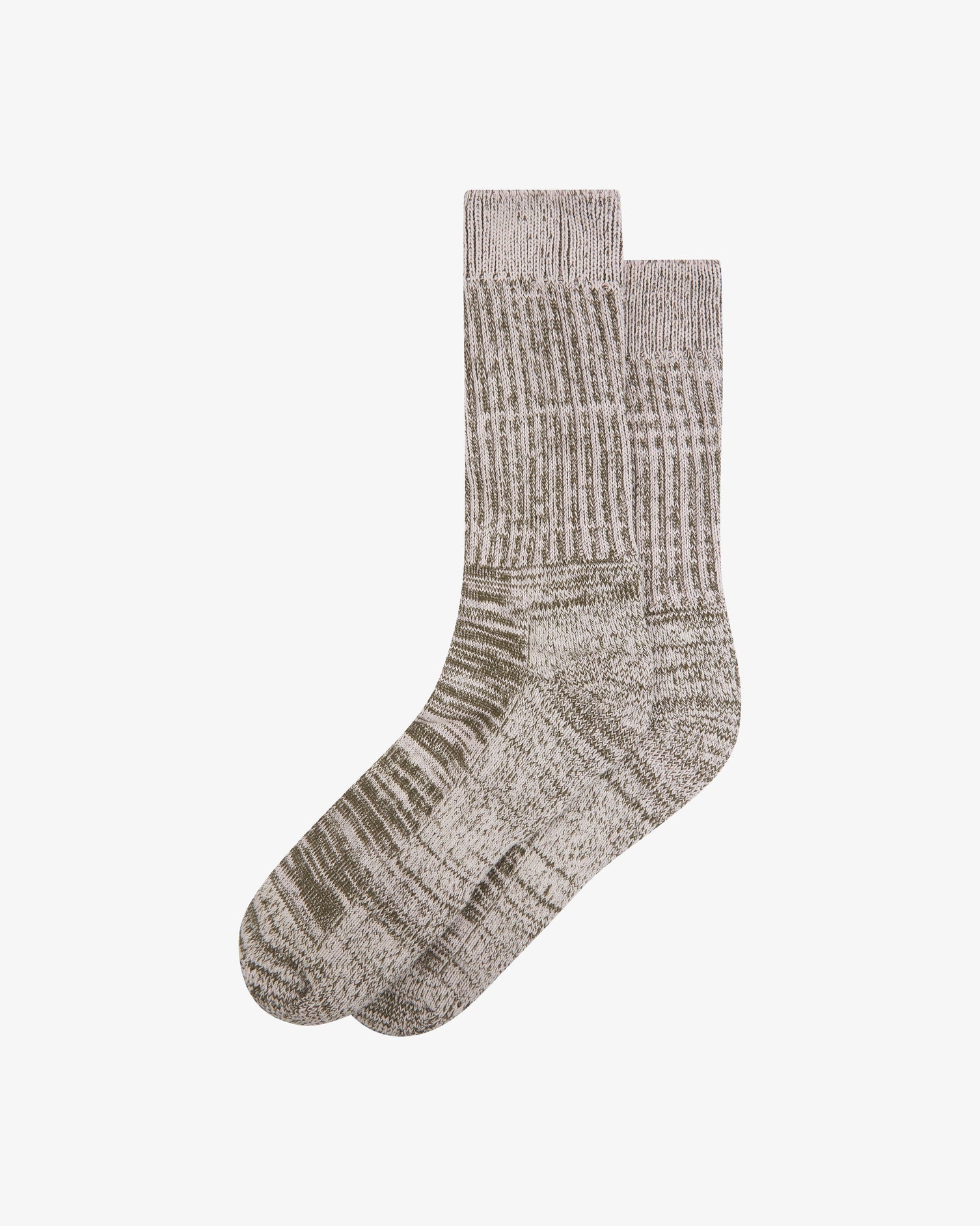 Uskees #4006 Willow Green Colour Fuzz Socks