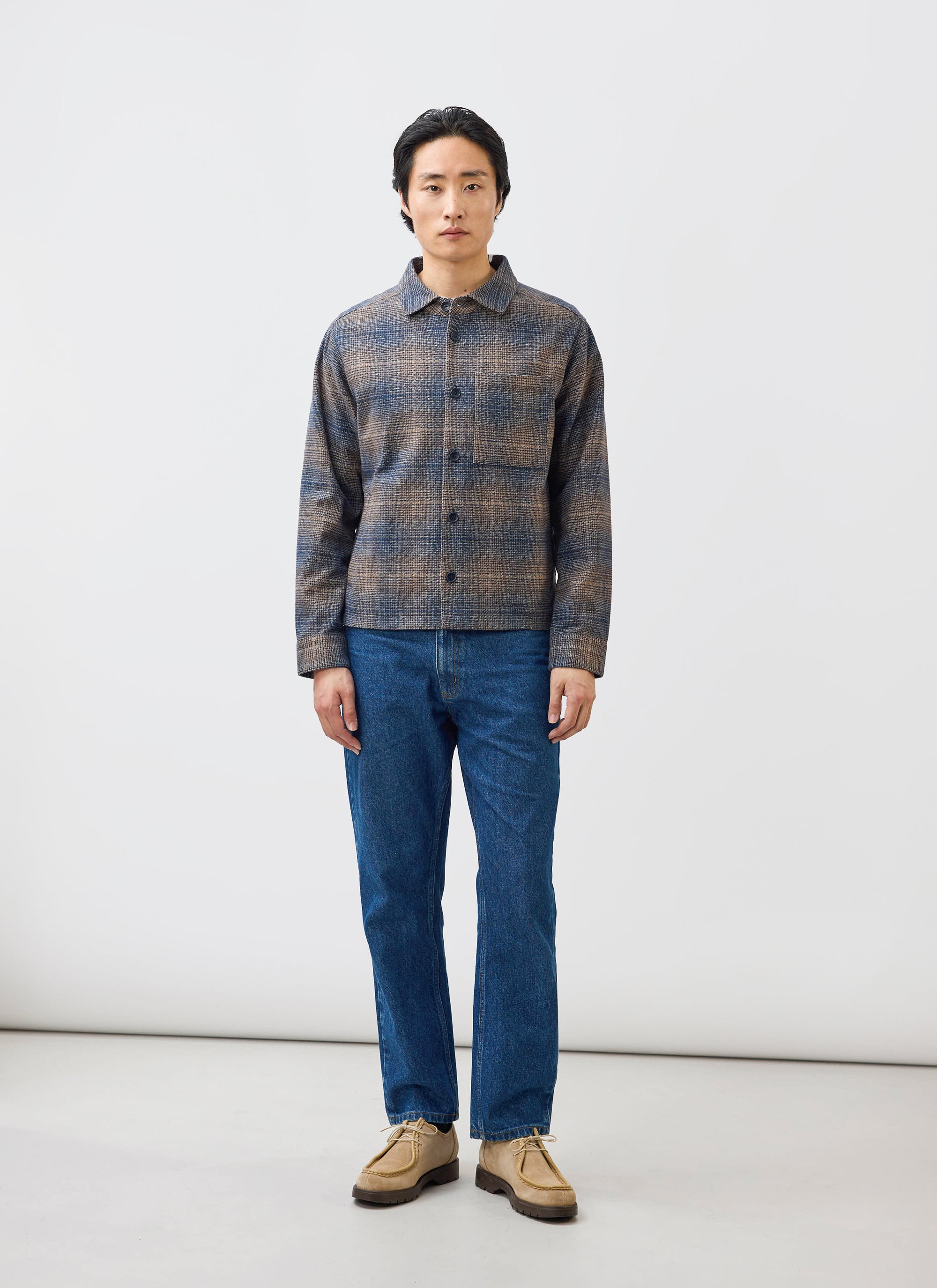 Percival Luton Check Overshirt