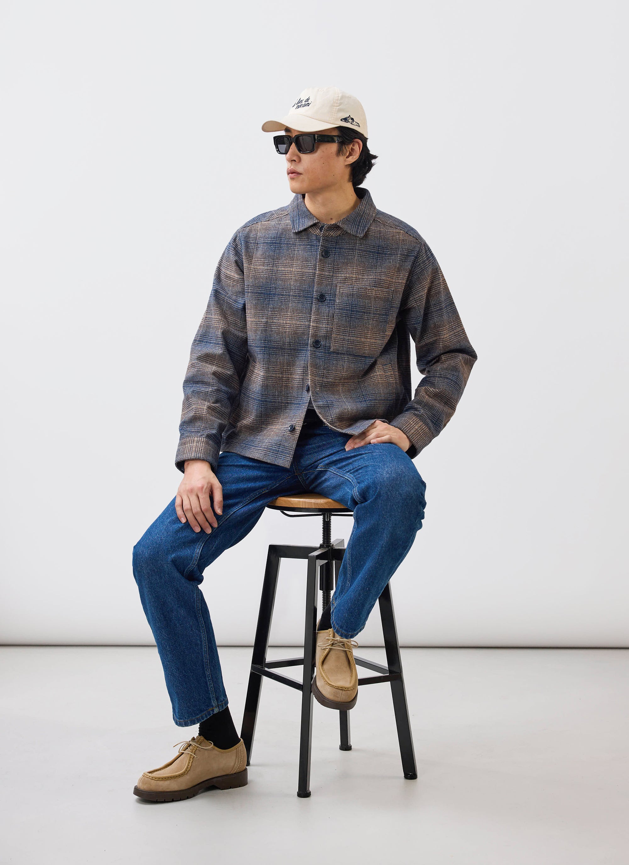 Percival Luton Check Overshirt