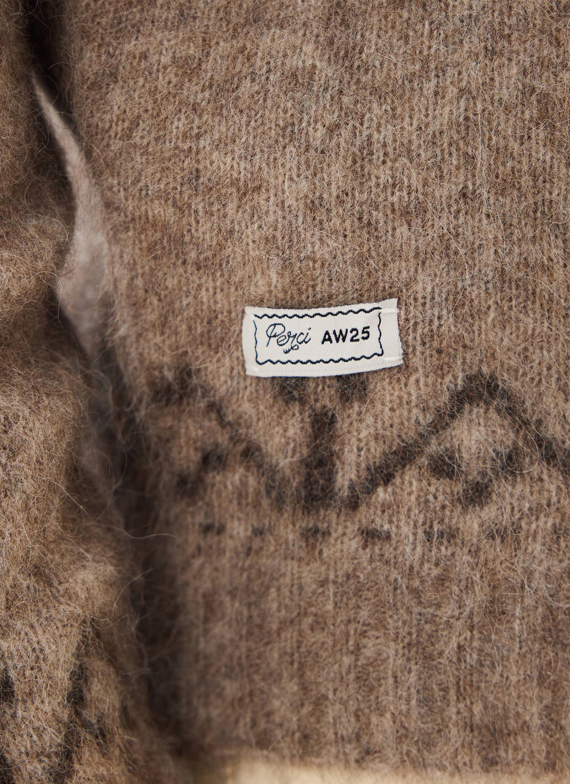 Percival Novel Oak Brown Cardigan
