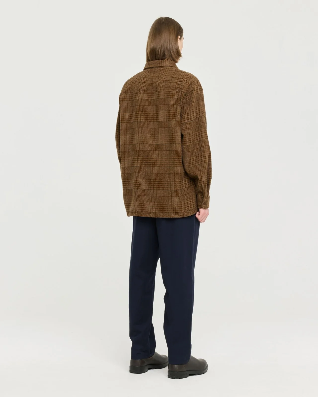 Castart Imperta Brown Check Overshirt