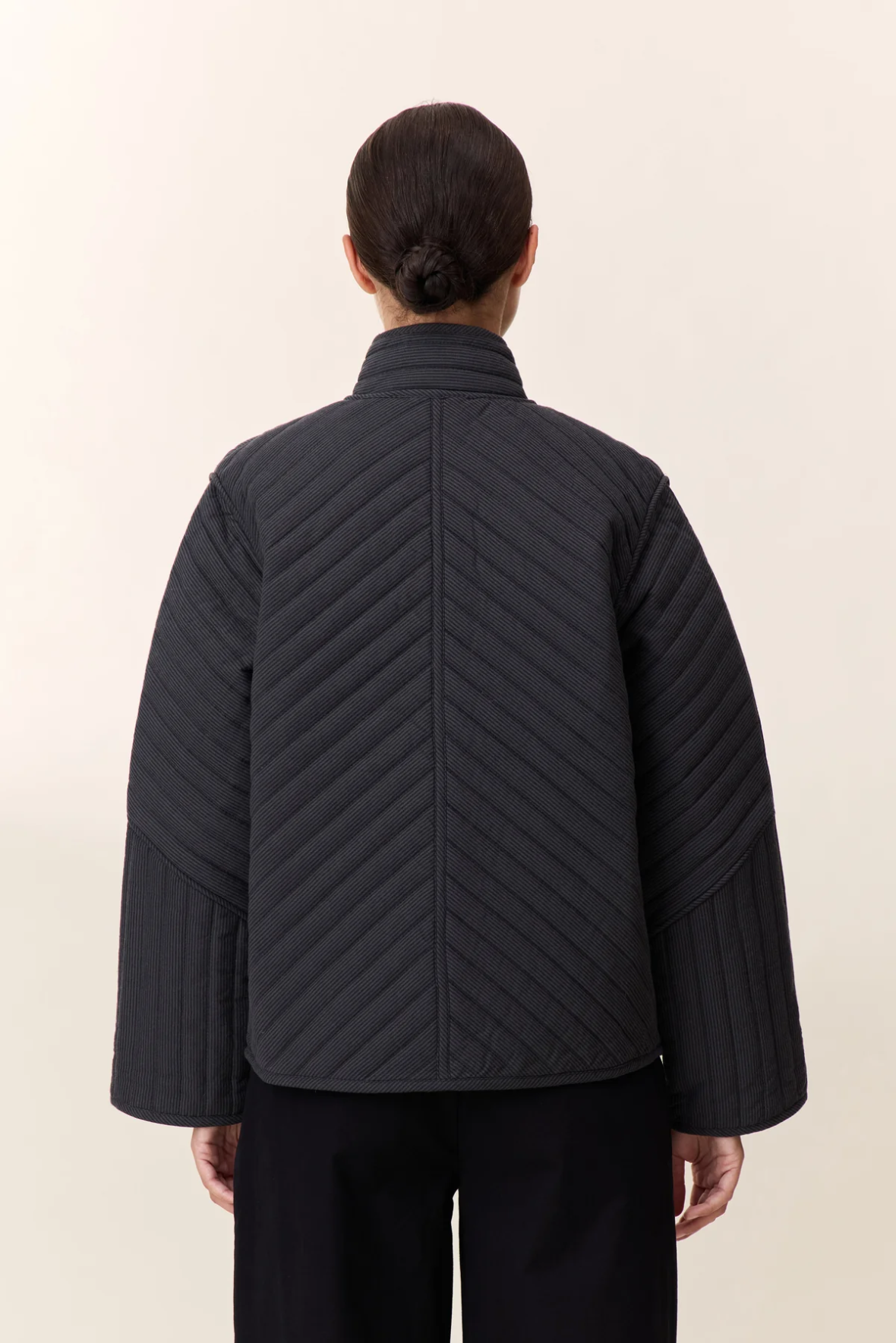 Leon & Harper Viking Stripe Black Jacket
