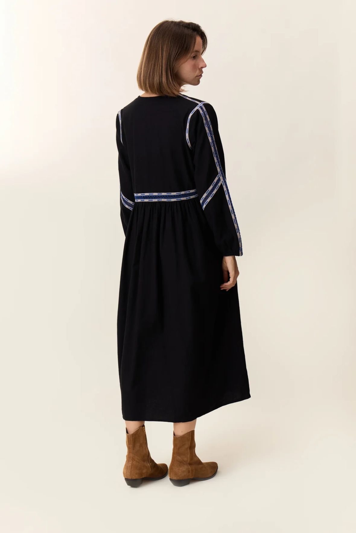 Leon & Harper Reeta Lad Black Dress