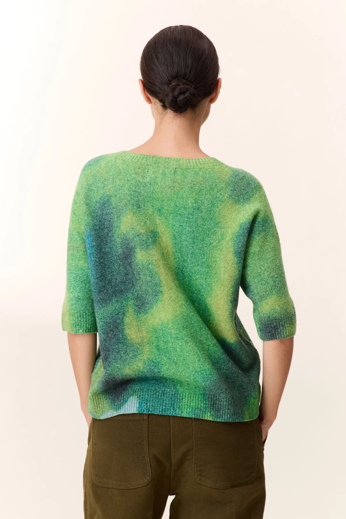 Leon & Harper Mang PLN Green Sweater