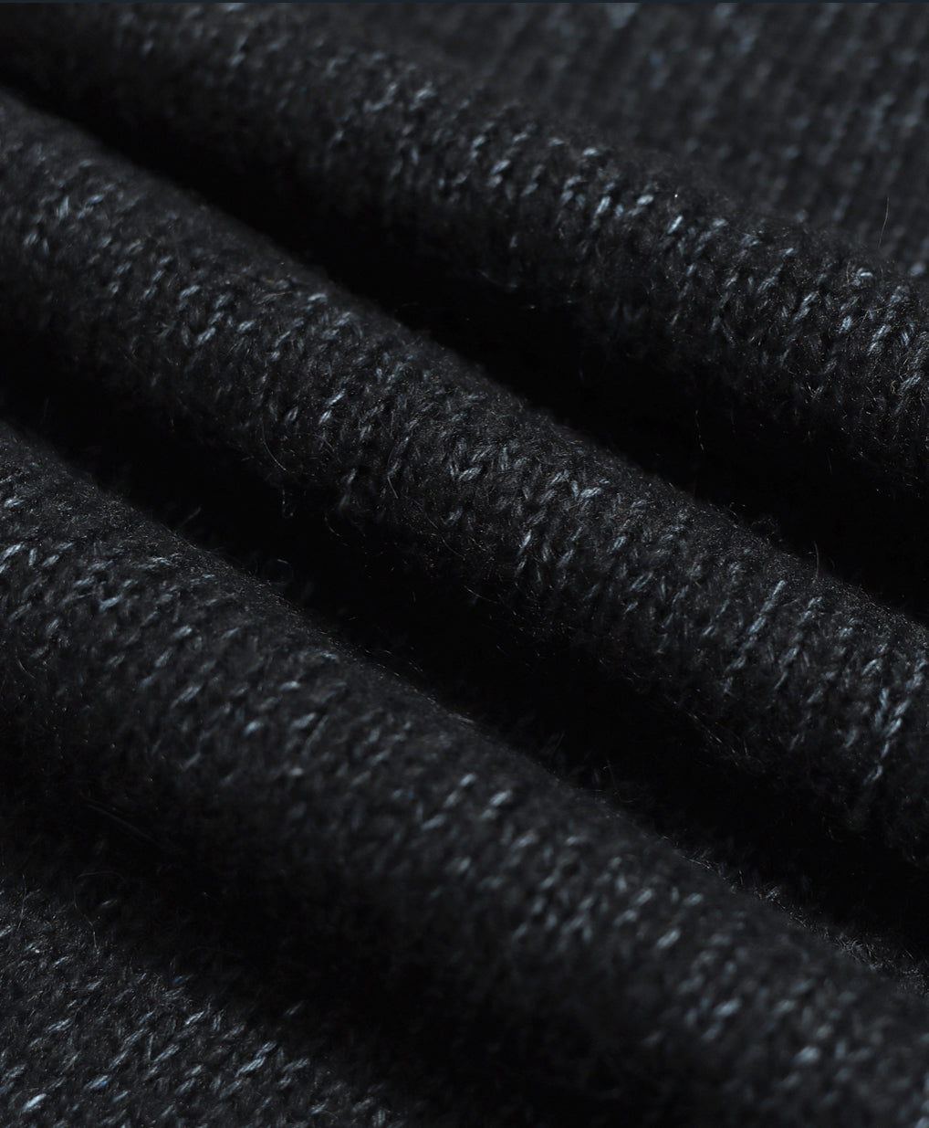 Far Afield Kier Grey Fleck Polo Sweater