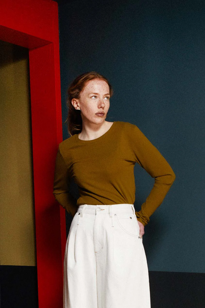 L. F Markey Ryker Avocado Top