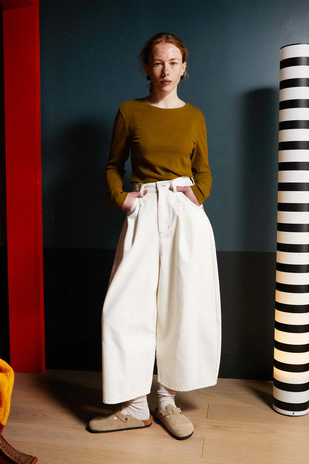 L. F Markey Ryker Avocado Top