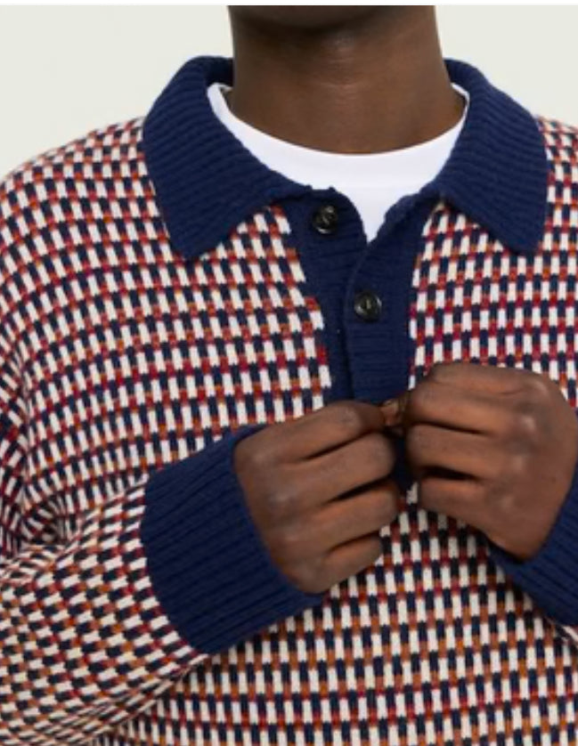 Castart Meryon Red Knit Jumper