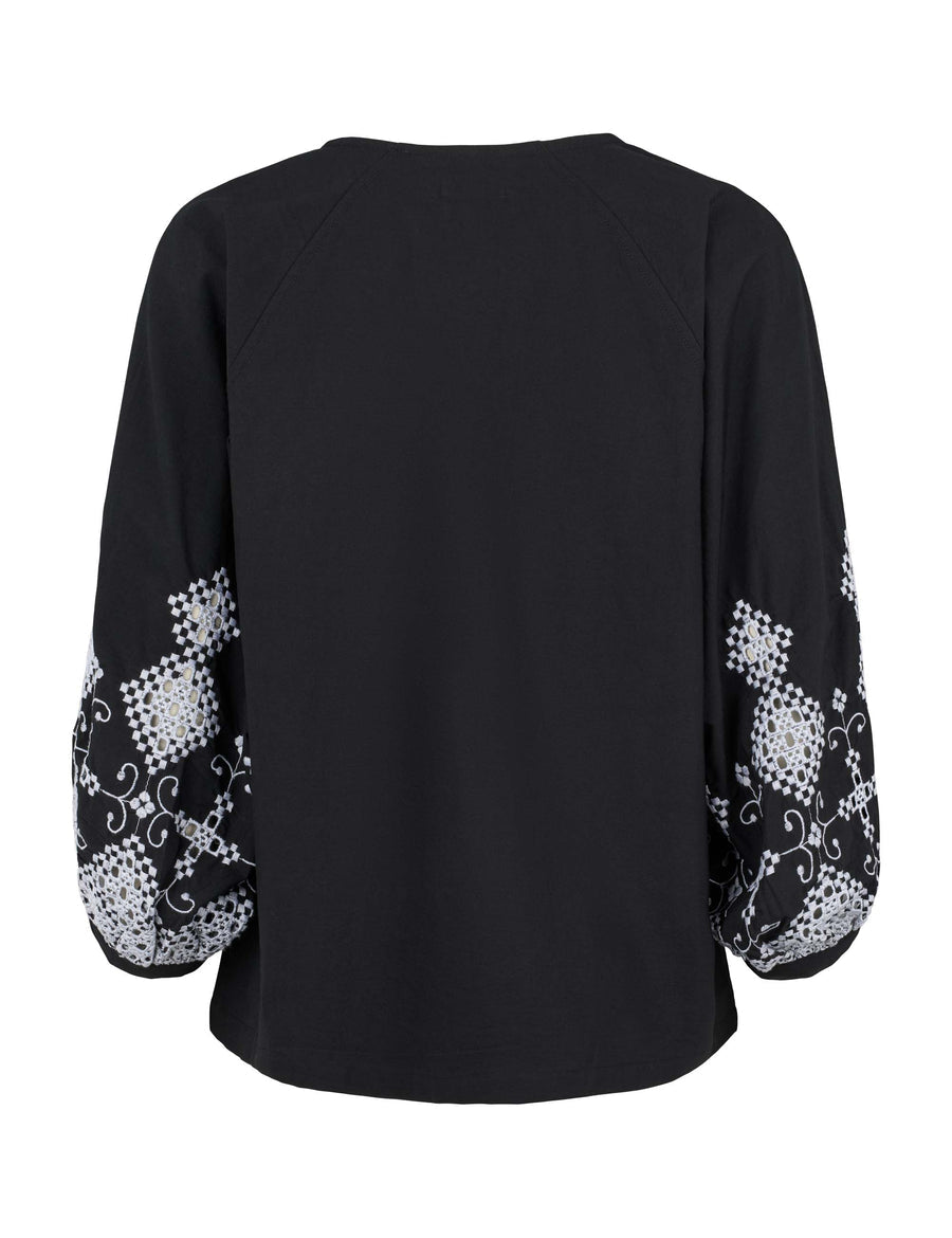 Esmé Studios ESNovelle Black Blouse