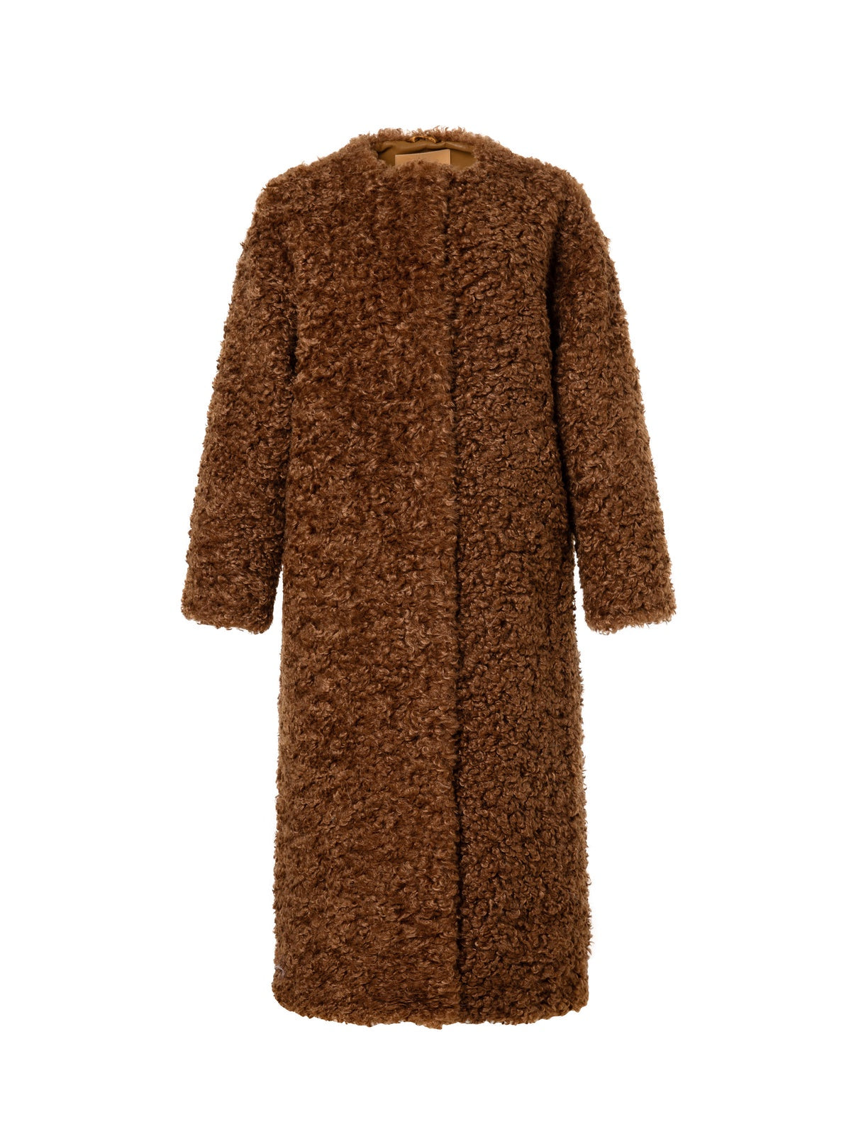 Jakke Arc Brown Faux Borg Coat