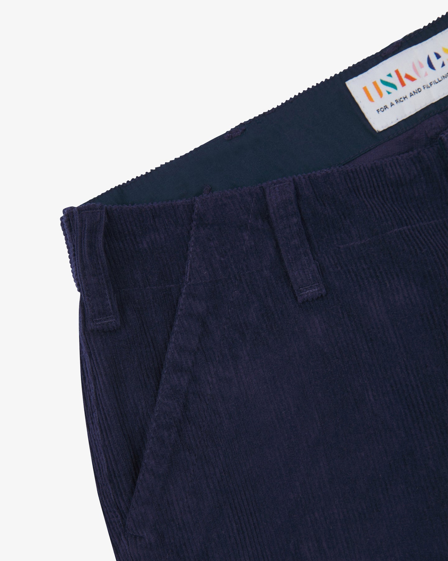 Uskees #5005 Deep Indigo Corduroy Workwear Pants