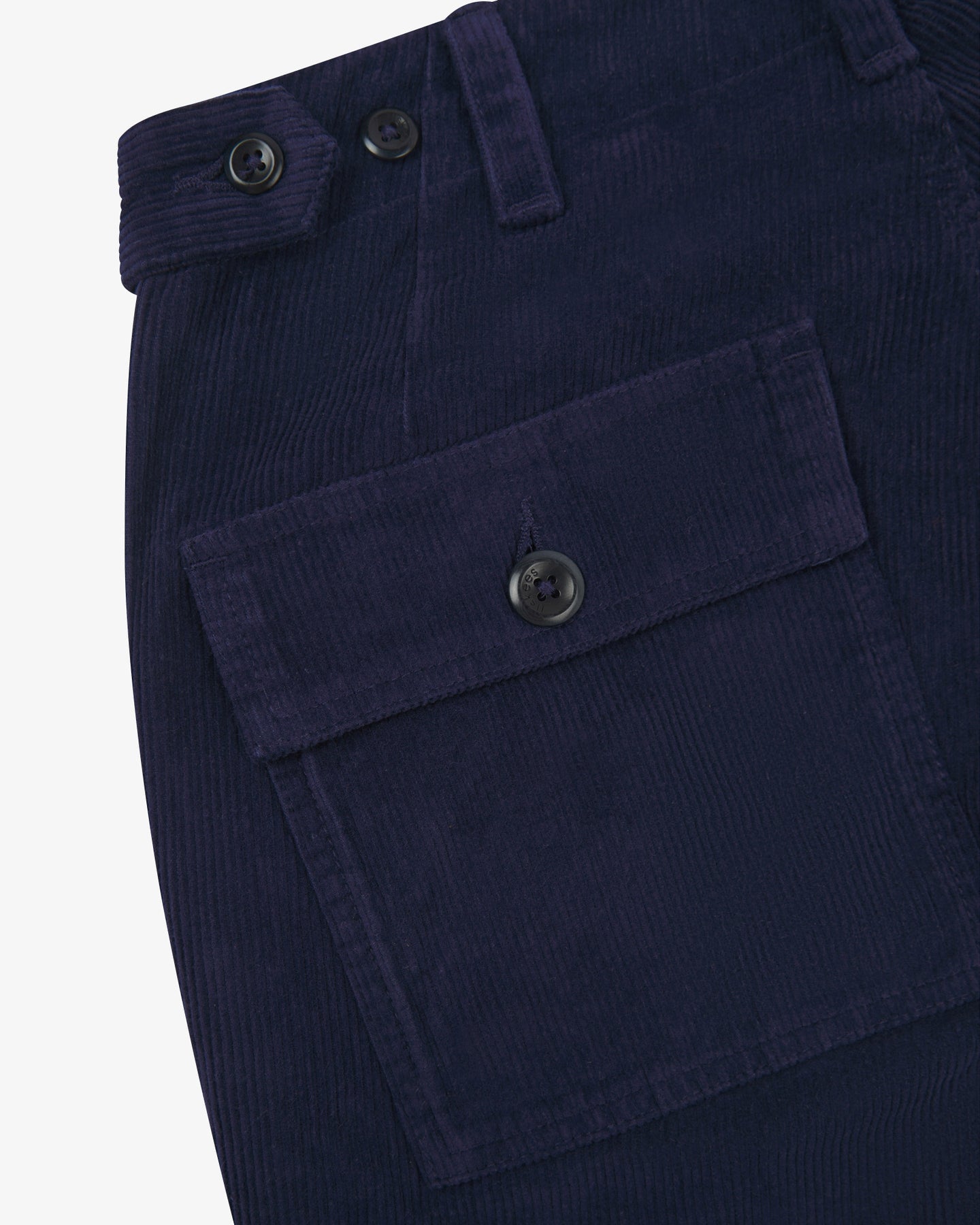 Uskees #5005 Deep Indigo Corduroy Workwear Pants