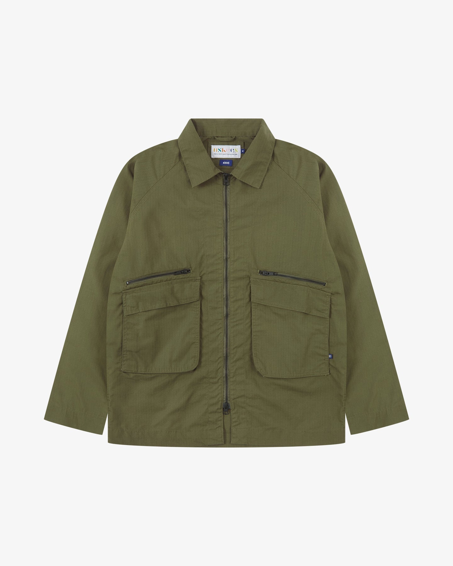 Uskees #3045 Ivy Green Ripstop Field Jacket