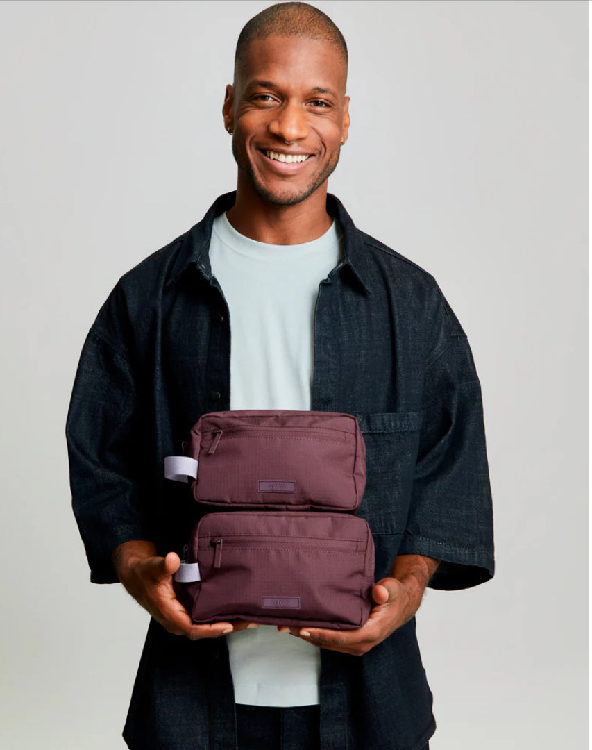 Lefrik Kei Double Wine Ripstop Washbag