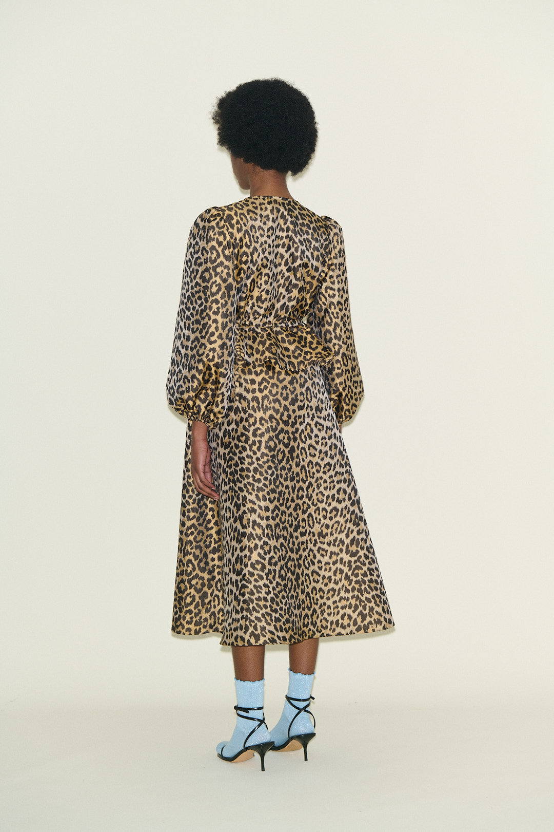 Samdi Dasha Leopard Jacquard Dress
