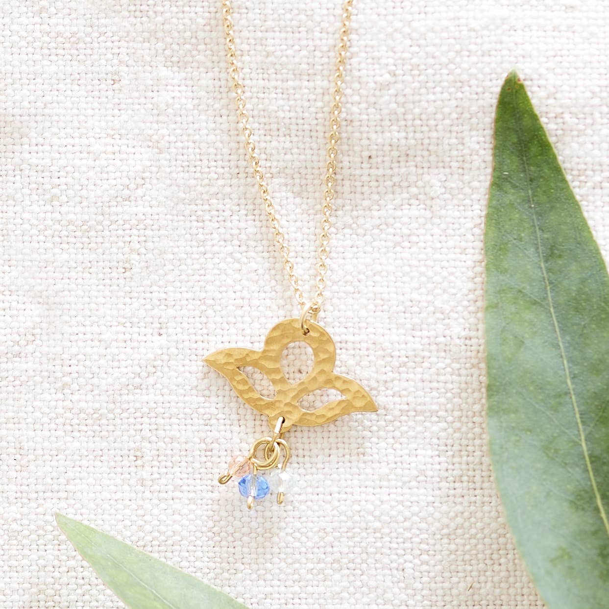 Just Trade Peacock Necklace