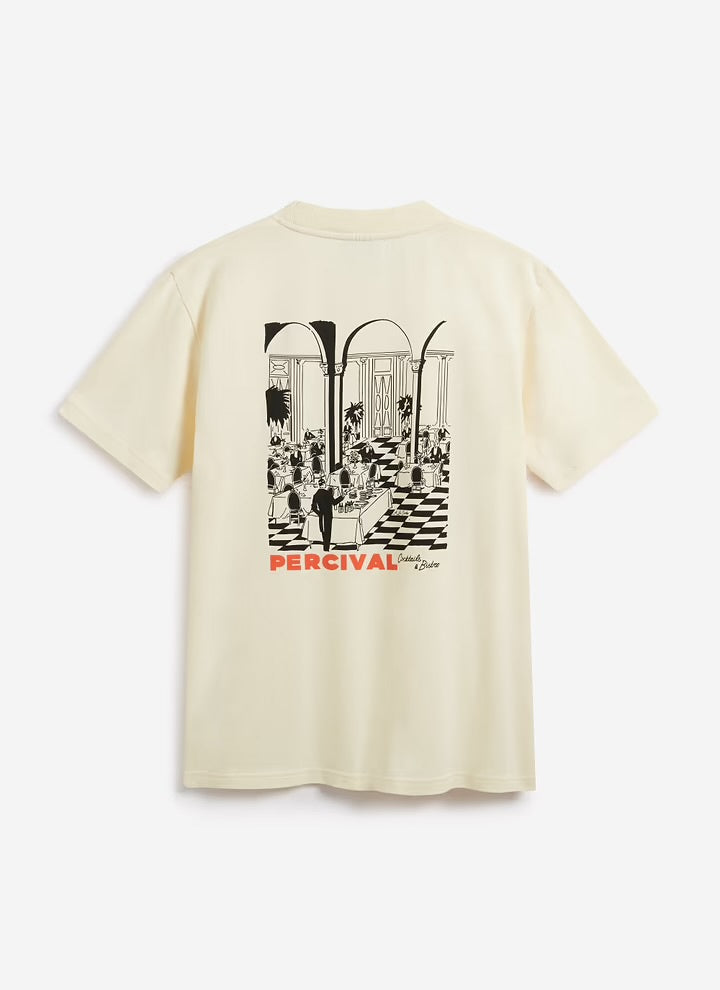 Percival Bistro Ecru T-shirt