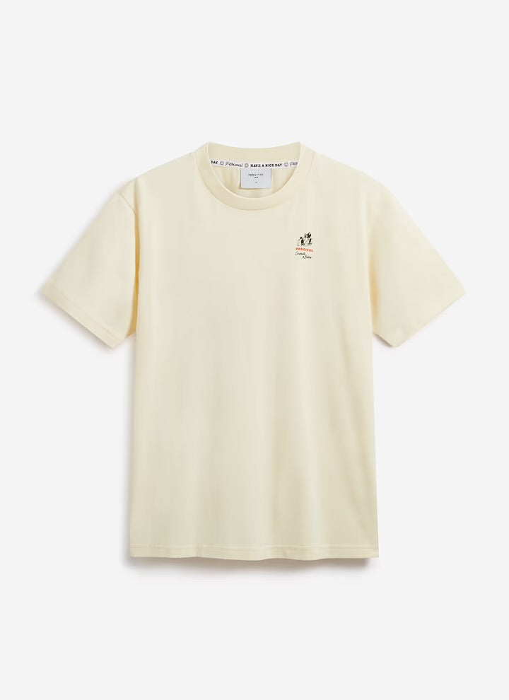 Percival Bistro Ecru T-shirt