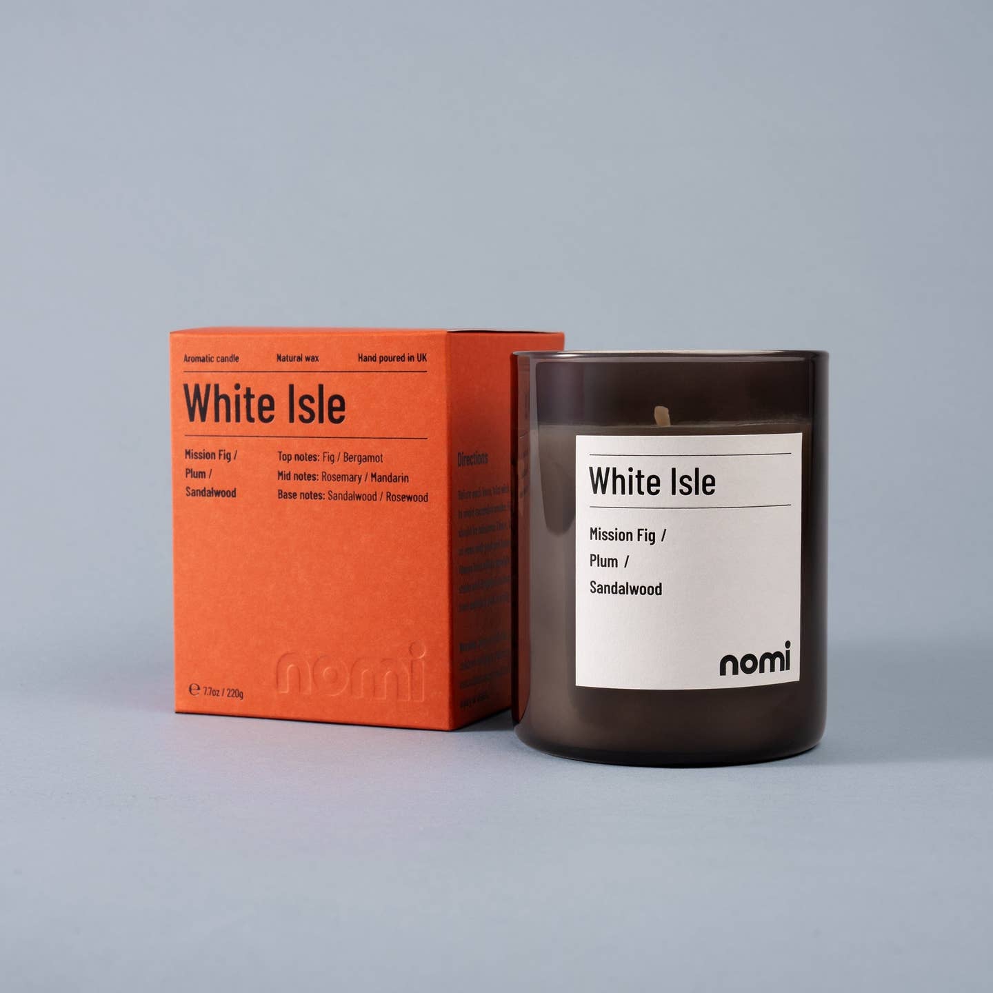 Nomi White Isle Candle 220g