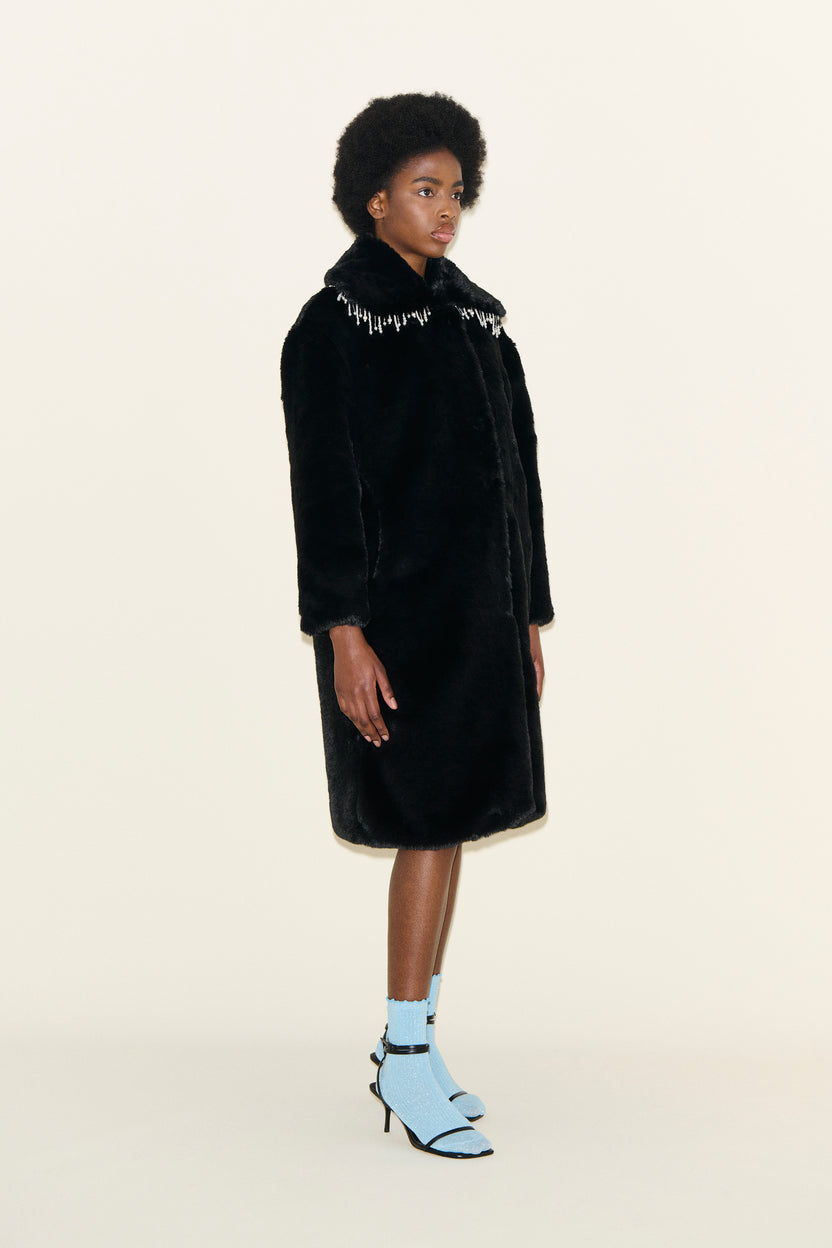 Samdi Celeste Black Coat