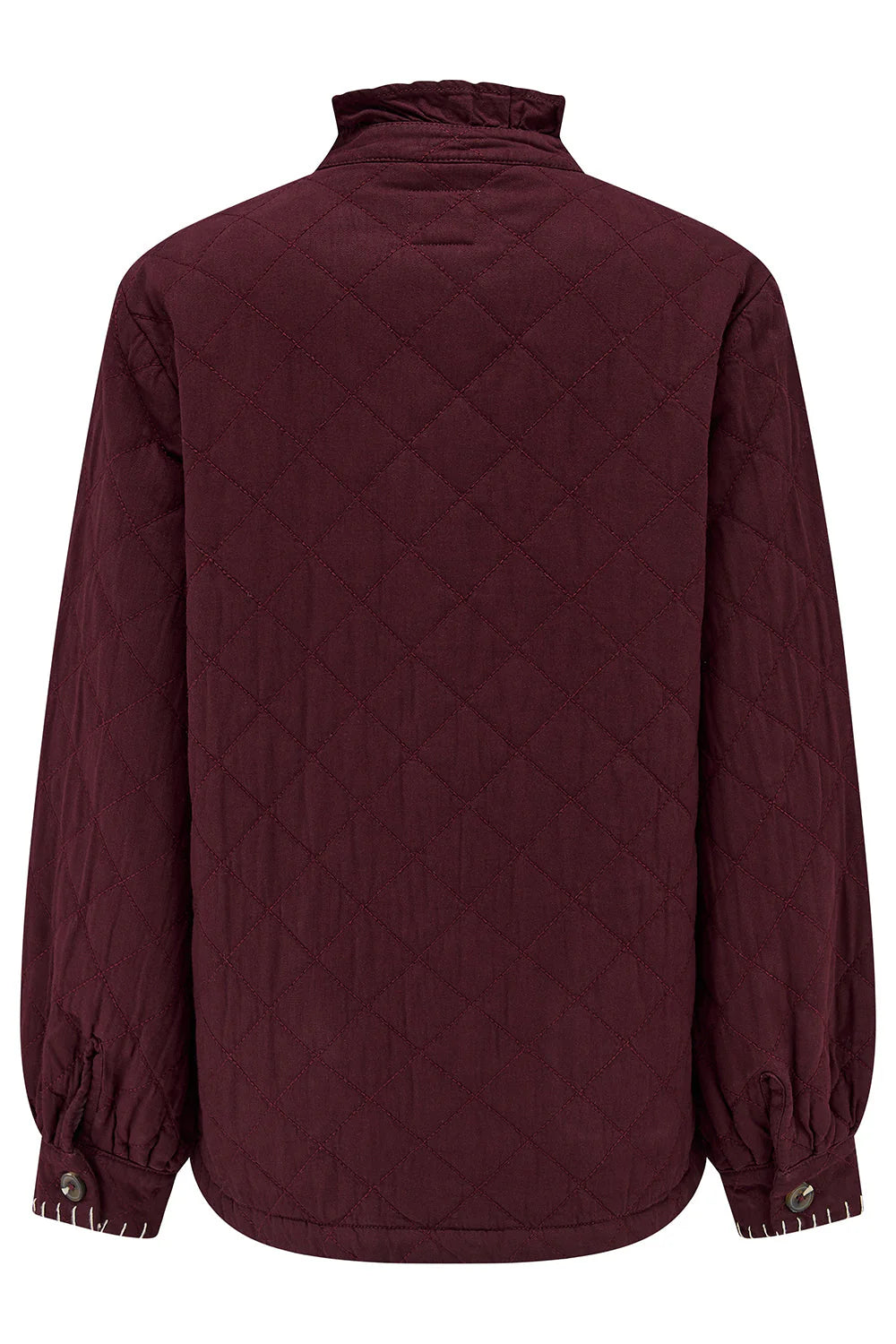 Seventy & Mochi Quilted Pablo Mulberry Jacket