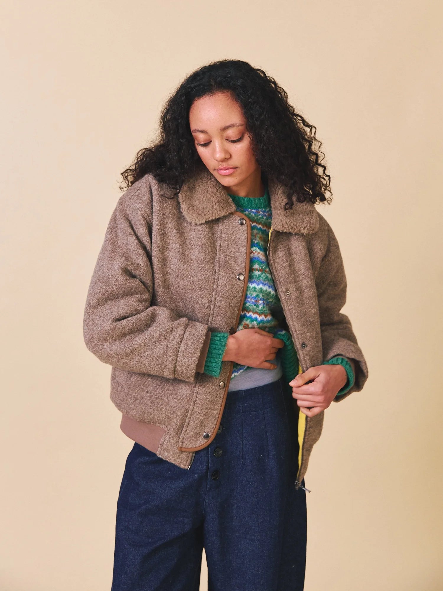 Sideline Stella Mink Jacket