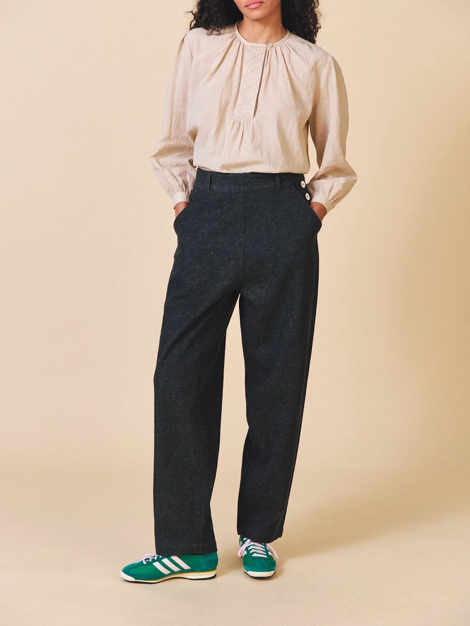 Sideline Pia Grey Jeans