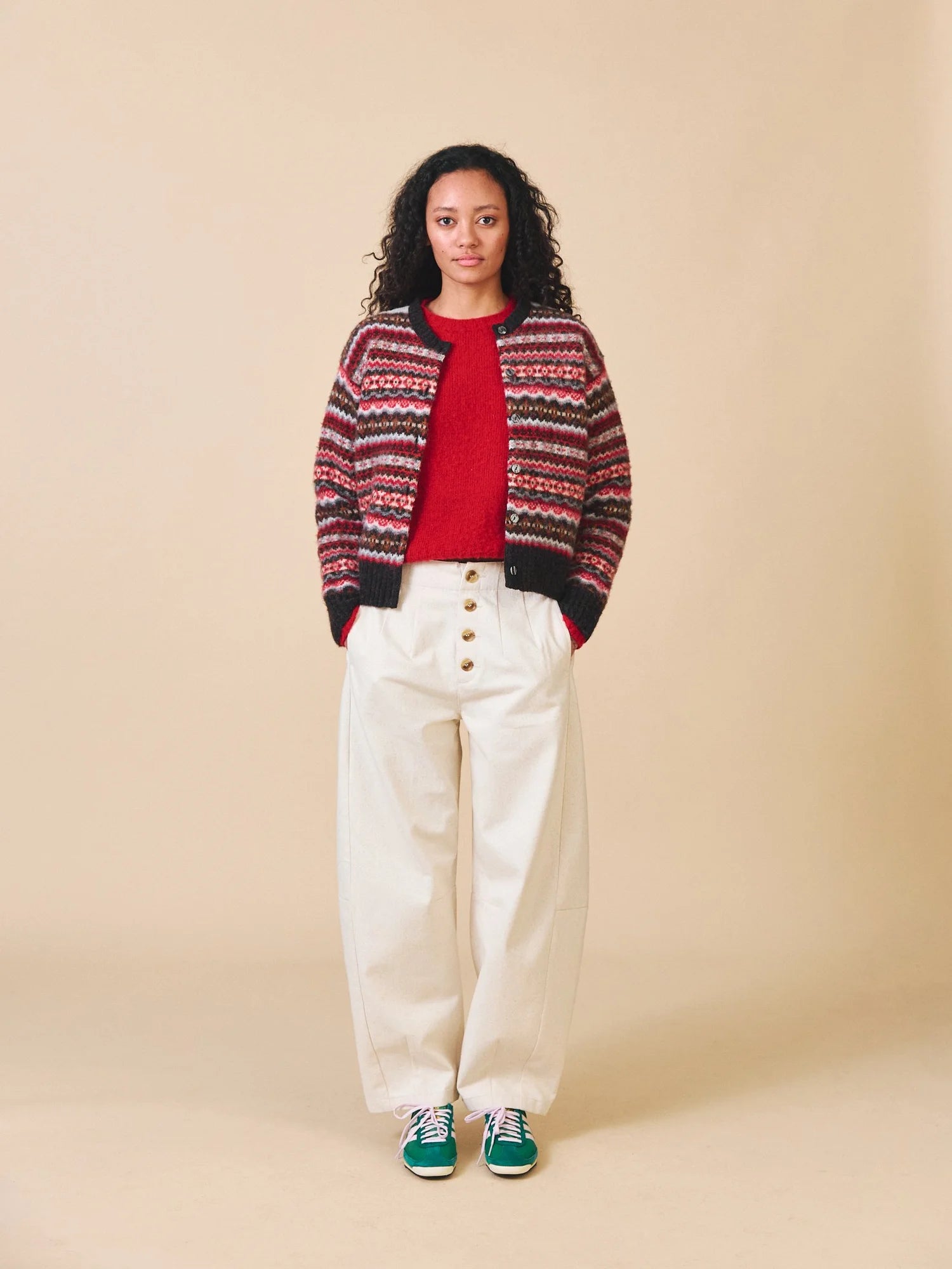 Sideline Lola Black Mix Cardigan