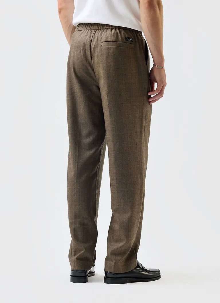 Percival Grounds Relaxed Herringbone Trousers