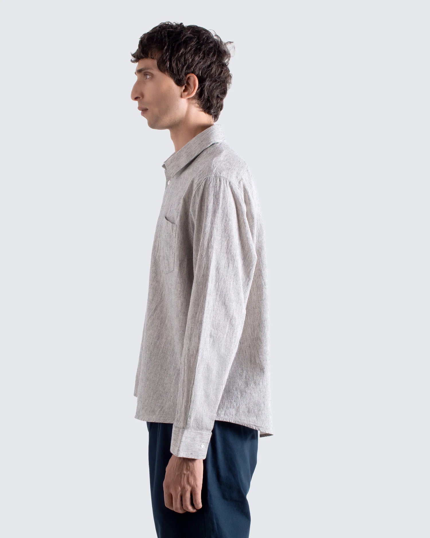 Far Afield Day Stone Stripe Shirt