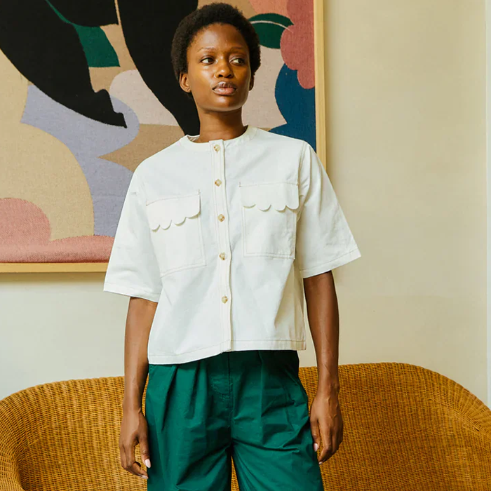 L.F Markey Alwyn White Top
