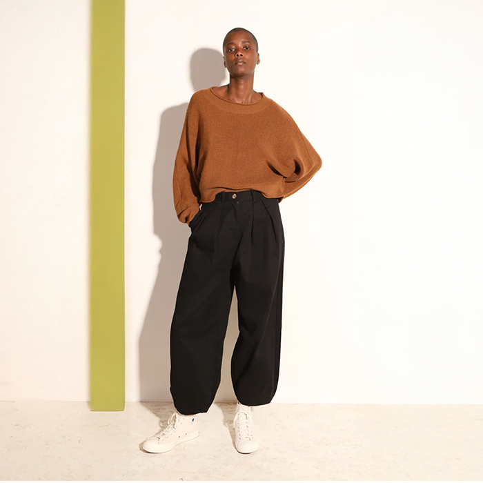 L.F Markey Jenkin Black Trousers