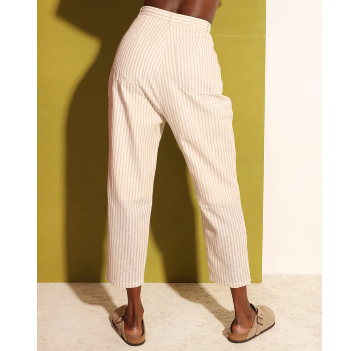 L.F Markey Lennon Almond Stripe Trousers
