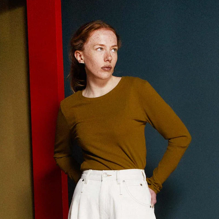 L. F Markey Ryker Avocado Top