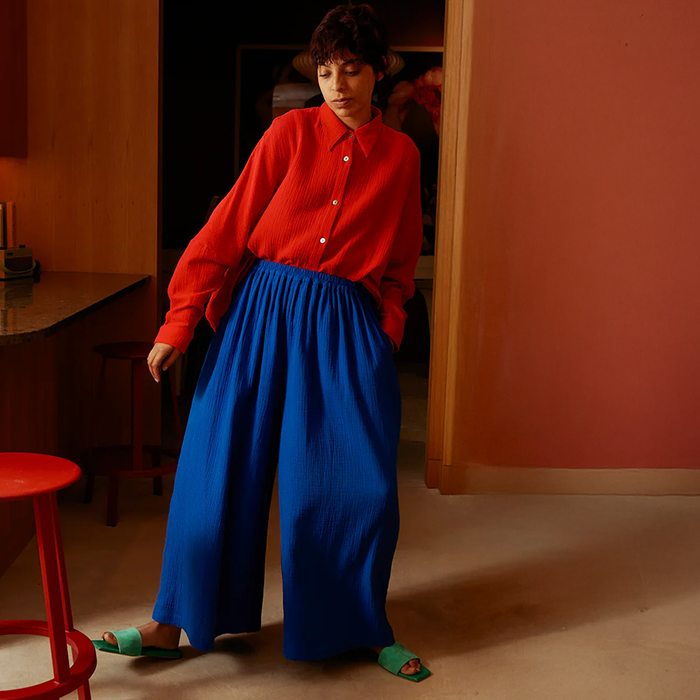L.F Markey Valen Cobalt Trousers
