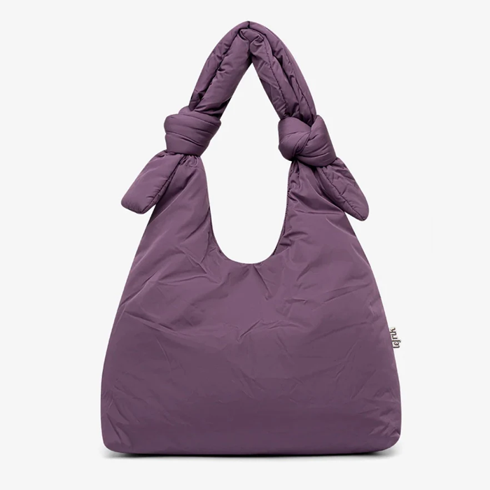 Lefrik Biwa Plum Puffy Bag