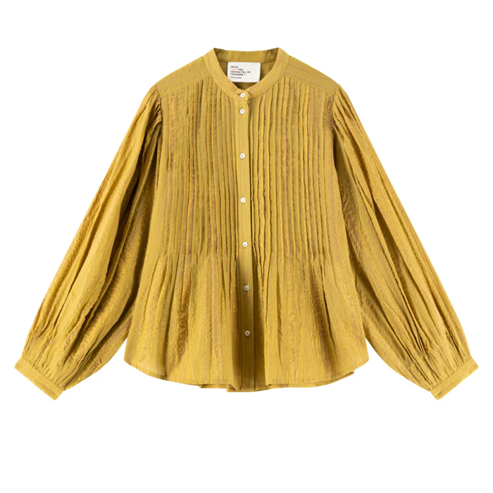 Leon & Harper Charlie Stripe Yellow Blouse