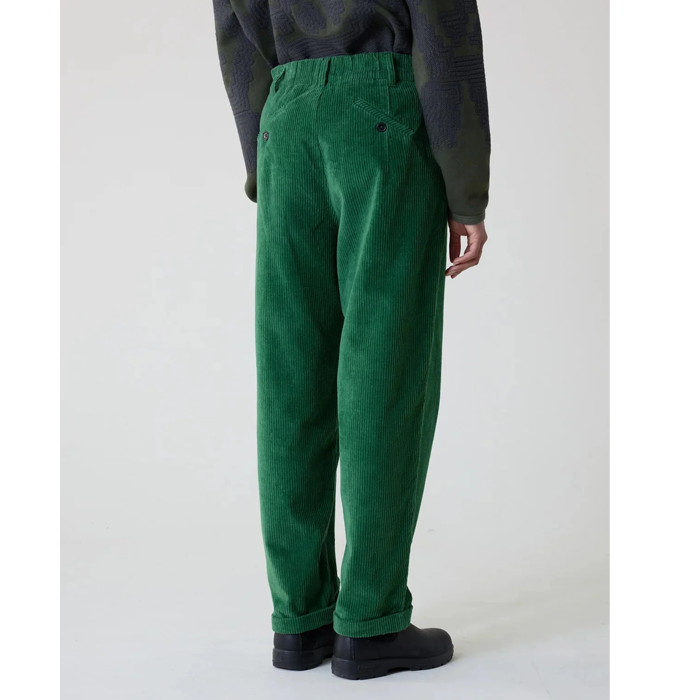 Leon & Harper Prom Green Corduroy Trousers