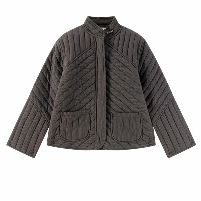 Leon & Harper Viking Stripe Black Jacket