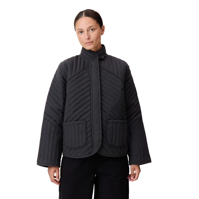 Leon & Harper Viking Stripe Black Jacket