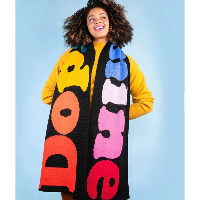 Miss Pompom x Tatty Devine Dopamine Scarf