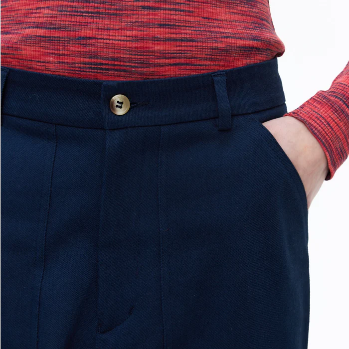 Our Sister Animal Navy Trousers