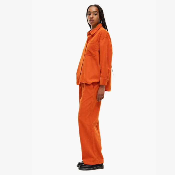 Our Sister Brother Orange Corduroy Shirt