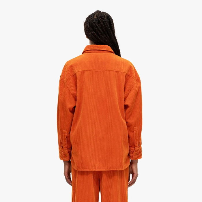 Our Sister Brother Orange Corduroy Shirt